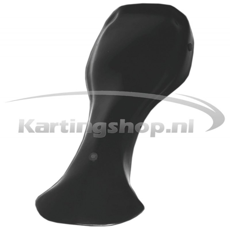 Front spoiler KG Buru CIK/20-black | Kart Gear Shop