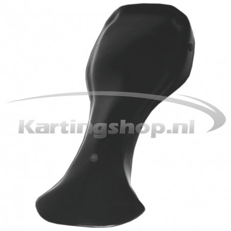 Front spoiler KG Buru CIK/20-black | Kart Gear Shop