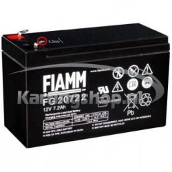 FIAMM 12V 7,2 Ah batteri