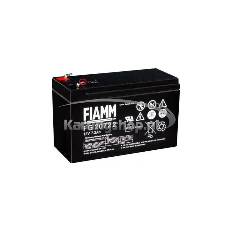 FIAMM 12V 7,2 Ah batteria