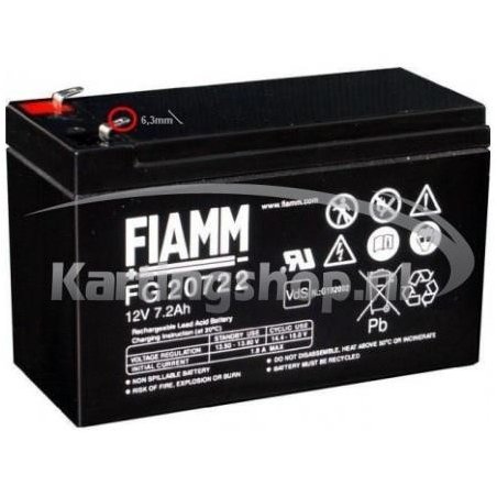 FIAMM 12V 7,2 Ah batteria