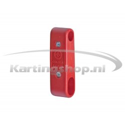 Plastick support front bumper spoiler Red CIK/20