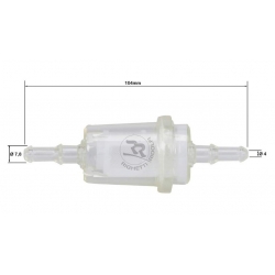 Goldspeed Fuel Filter Large | Kart Racing