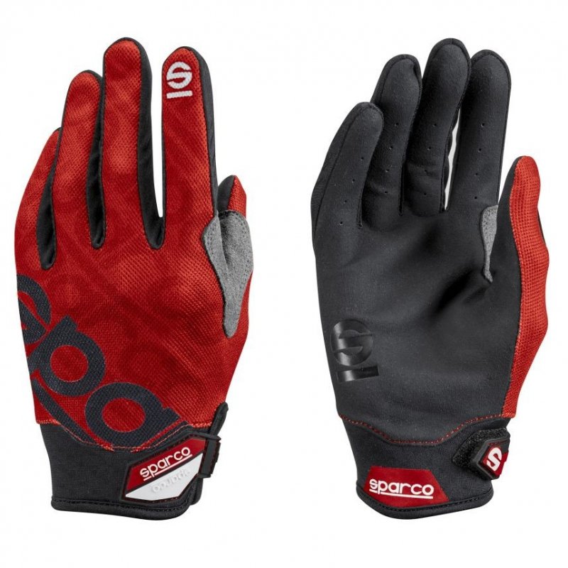Sparco Meca III handschoenen Rood