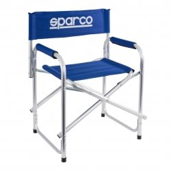 Sparco Paddock Stoel Blauw