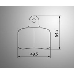 Set of brake pads, OTK 2017,Goldspeed Racing