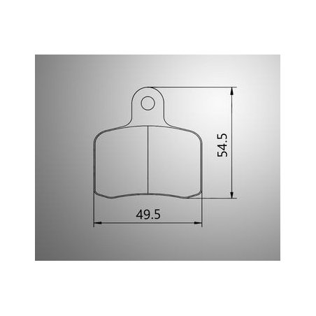 Set of brake pads, OTK 2017,Goldspeed Racing