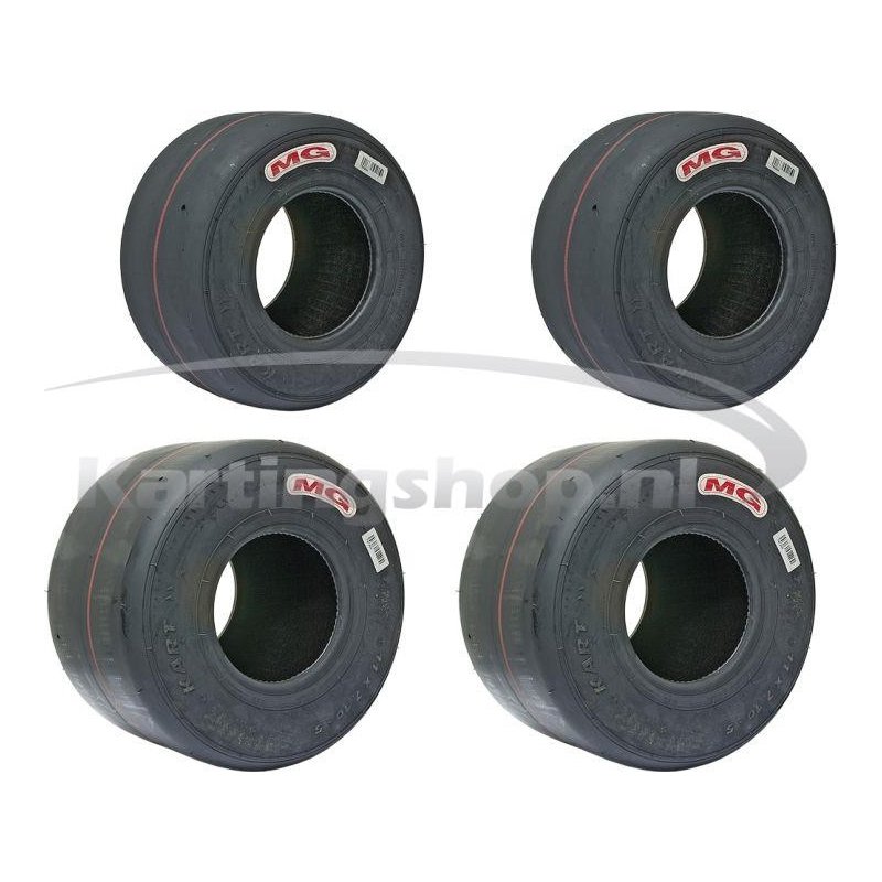 MG HZ (hard) set of tires 4.60/7.10 – Kart Racing Part