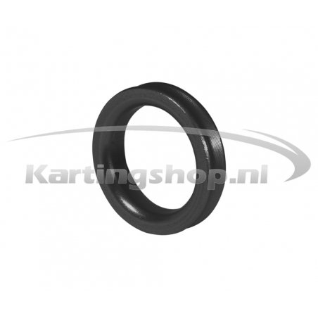 Spacer für 17mm Stub Schwarz 5mm