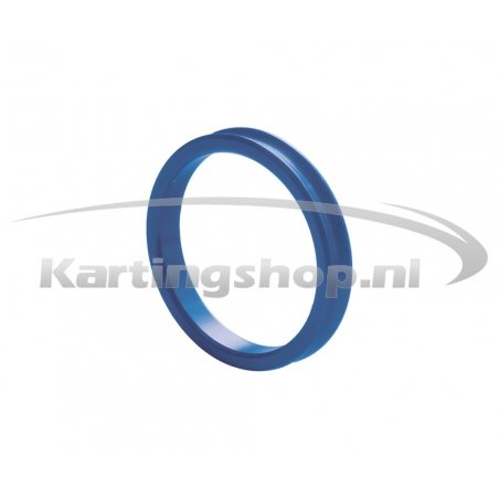 Spacer for 25mm Stub Blue 5mm