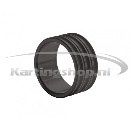 Spacer for 25mm Stub Black 15mm