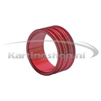 Afstandring voor 25mm Fusee Rood 15mm
