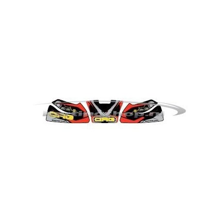 CRG 2018 NEW AGE Mini Spoiler sticker set features