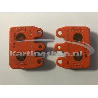 CRG VEN11 Set di Pastiglie freno di dietro Arancio