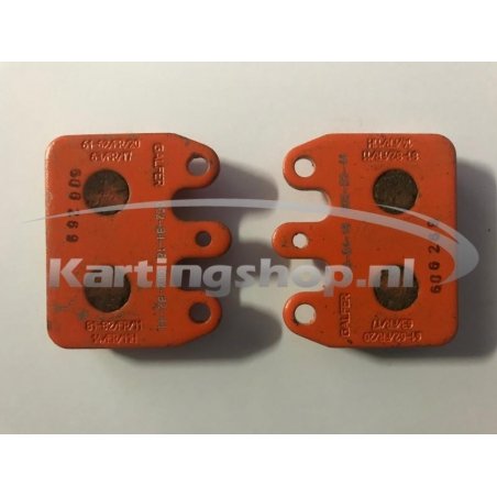 CRG VEN11 Satz Bremsbeläge hinten Orange