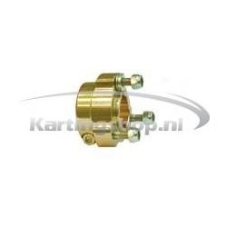 Achterwielnaaf aluminium 30 x 40 mm Guld CRG