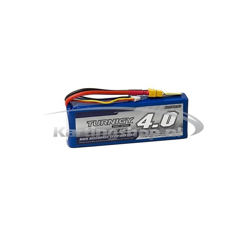 Turnigy 4000mAh 4S 30C Lipo accu