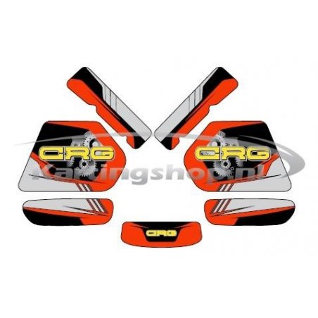 CRG Säiliö 8,5 L Stickerkit 2018