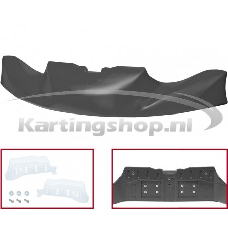 Bumperspoiler KG 506 CIK/20 - Musta