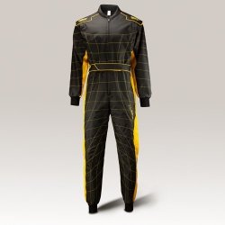 Speed Cordura Atlanta CS-2 Overall Zwart-Geel