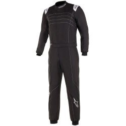 Alpinestars KMX-9 V2 Kart Samlede Sort-og-Hvid