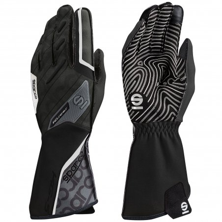 Sparco Motion KG-5 Gloves Black for Kart Racing