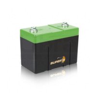 Super B battery model SB12V6400E-BC, 12.8 V, 6.4 Ah, light