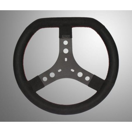 KG steering wheel Musta Alcantara 320mm