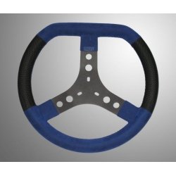 KG steering Rad in Blau Alcantara 320mm