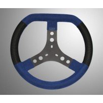 KG steering wheel in Blue Alcantara 320mm