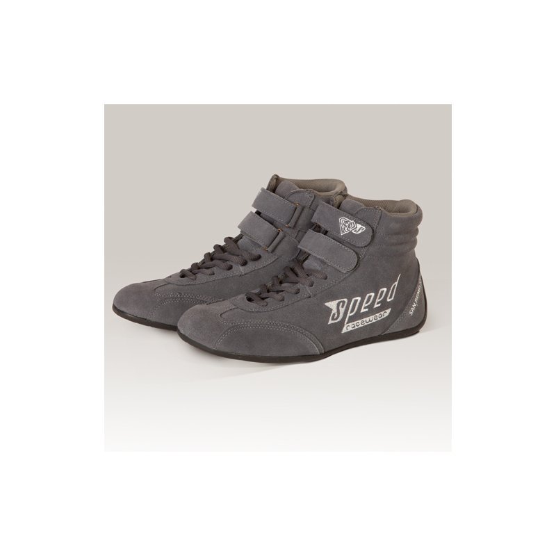 Speed San Remo KS-1 Kart boots Gray for Kart Racing