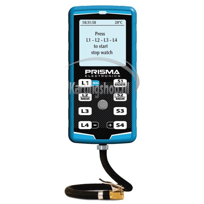 Hiprema 4 digital bandenspanningmeter + stopwatch pour Kart R