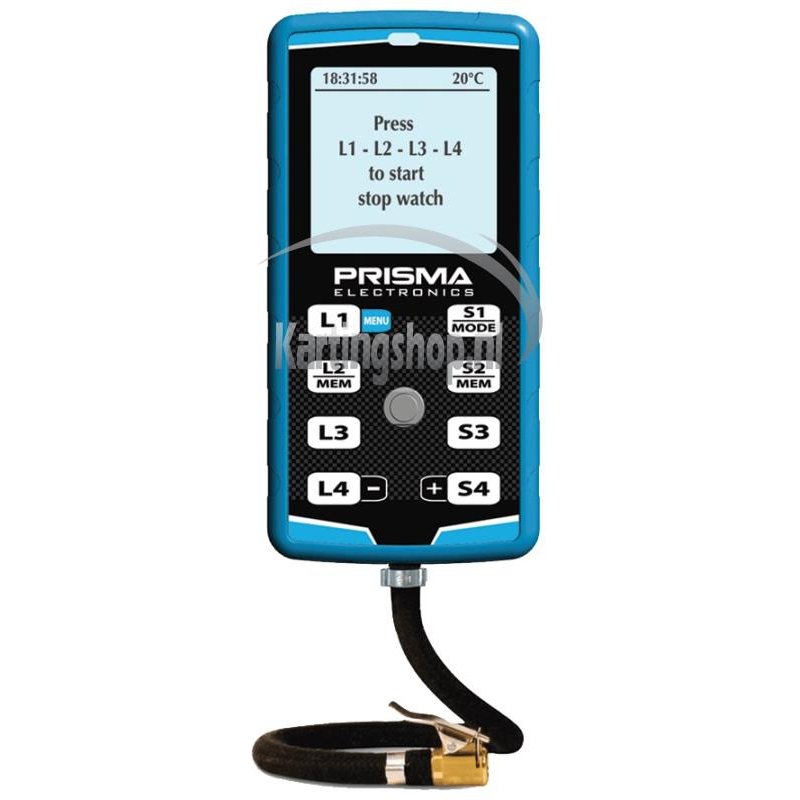 Hiprema 4 bandenspanningmeter + stopwatch + IR temperature f