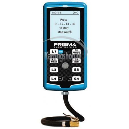 Hiprema 4 bandenspanningmeter + stopwatch + IR temperature