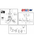 Cilindro, diafragma, cigüeñal