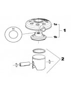 TM KZ10B Culata y pistón