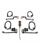 Tire temperature sensors